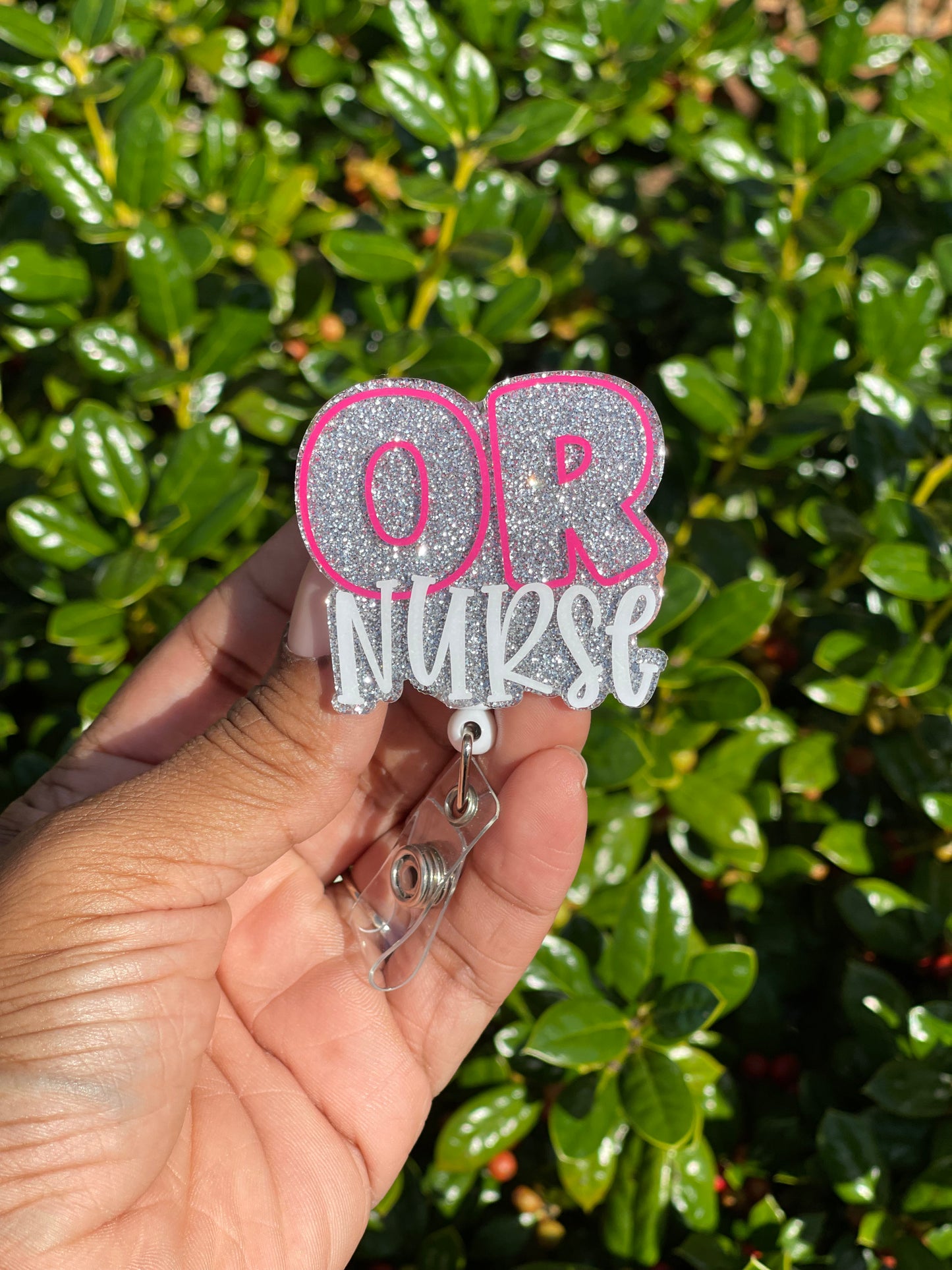 OR Nurse Badge Reel