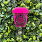Coffee, Scrubs, Rubber Gloves Coffee Cup Badge Reel