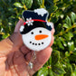 Snowman Badge Reel