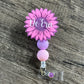 Sunflower Badge Reel