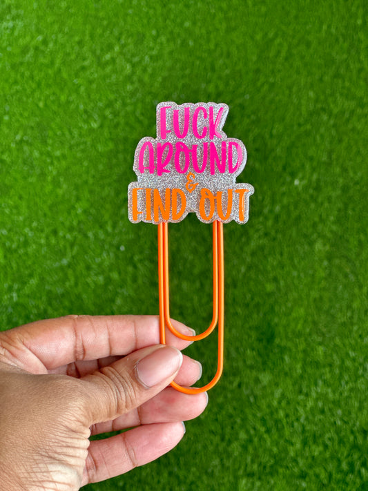 F*uck Around & Find Out Bookmark