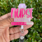 Nurse In Progress Badge Reel
