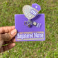 RN (nurse hat) Badge Reel